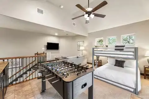 Canyon Lake game room