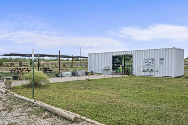 Farm store with local products