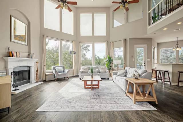 Lake Travis living room